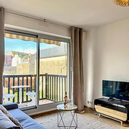 Cosy T2 Terrasse Sud - Centre Deauville Et Hippodrome ภายนอก รูปภาพ
